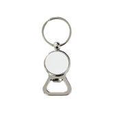 Sublimation blank bottle opener keyring